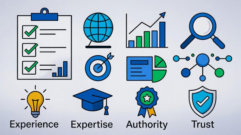 EEAT-based SEO strategy by Md Hridoy Ahmed showcasing Google-approved principles, local & global SEO, and AI-ready optimization