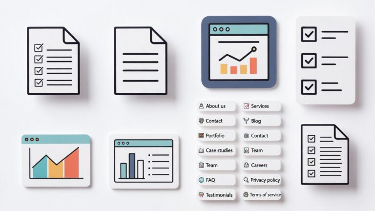 important website pages for seo agency