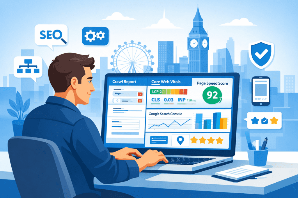 How does technical SEO work in the UK for local businesses