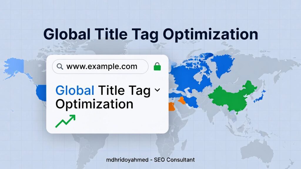 How to optimize title tags for global businesses with multi-country SEO needs
